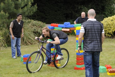 Giant Arch Team Building Activity