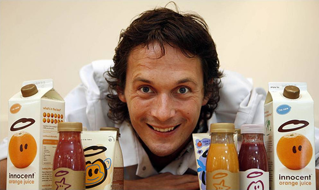Richard Reed from Be Your Own Boss and innocent drinks